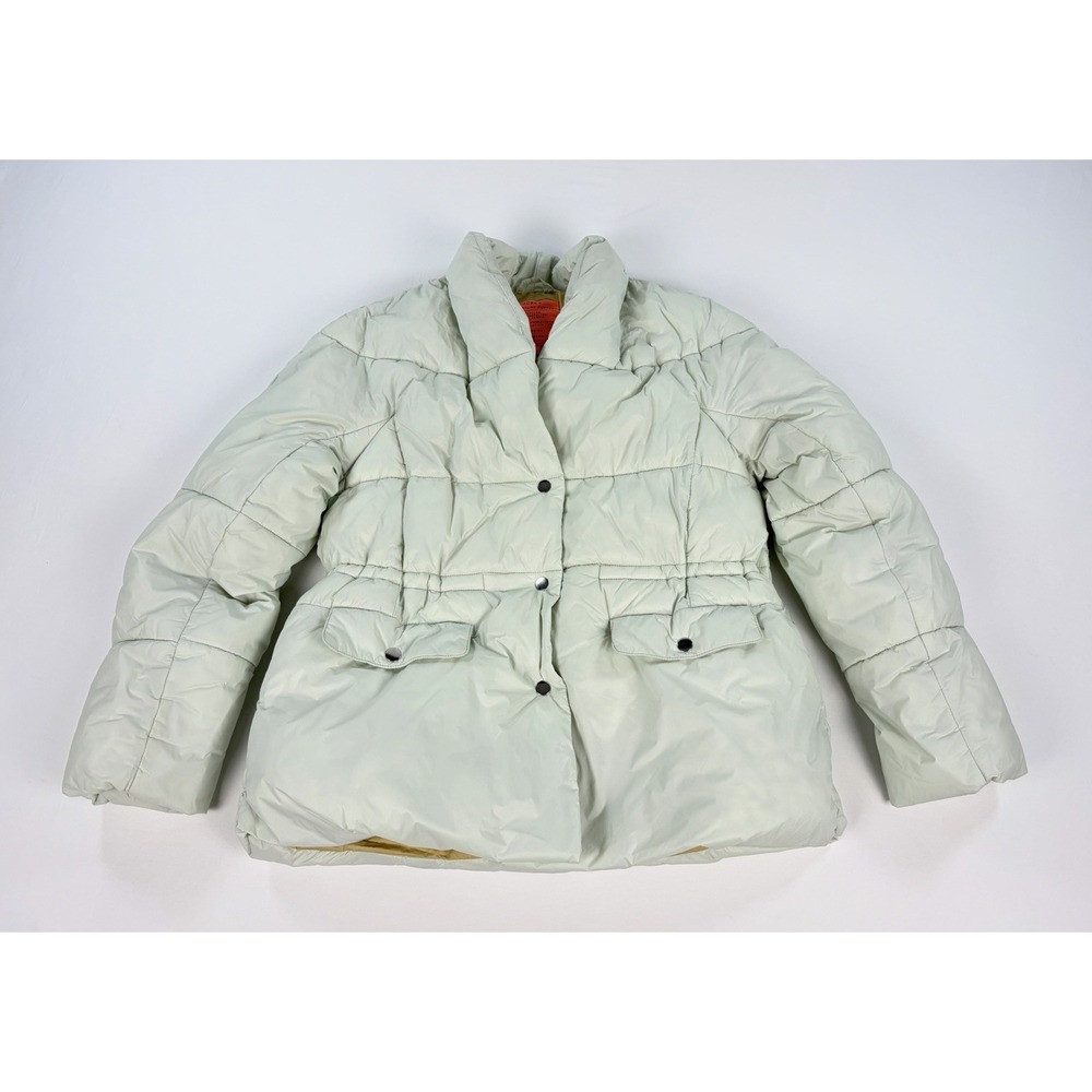 J.Crew Signature Puffer Jacket Sage Green Primaloft Insulated Women's Size S